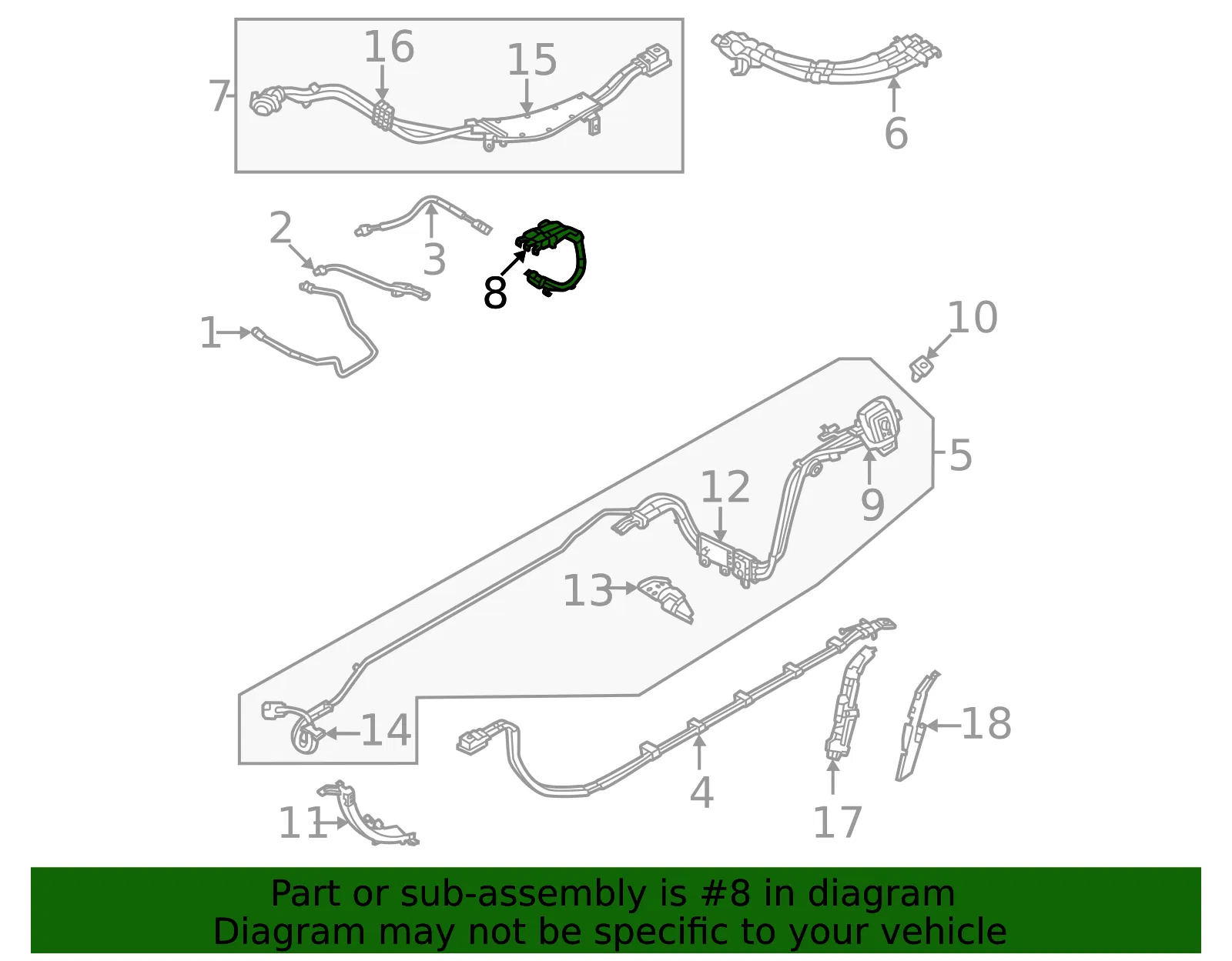 Wire Harness - Volvo (32340939) - view 2