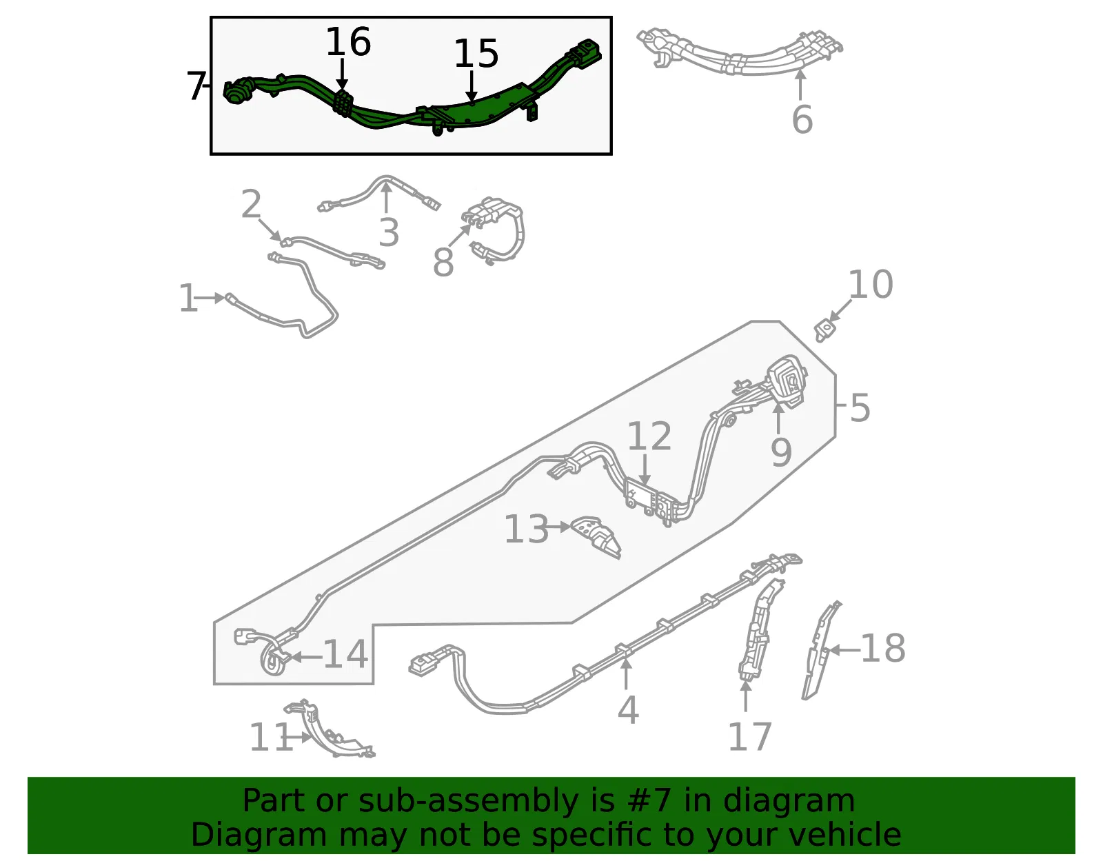 Wire Harness - Volvo (32340951) - view 2