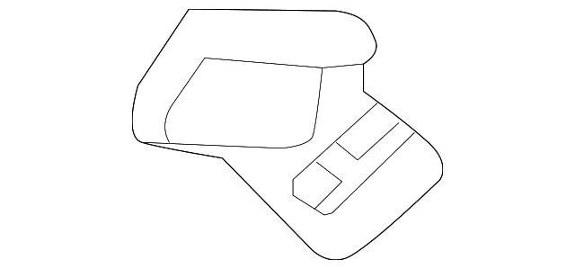 Headlight Washer Nozzle Bracket - Volvo (32345715)
