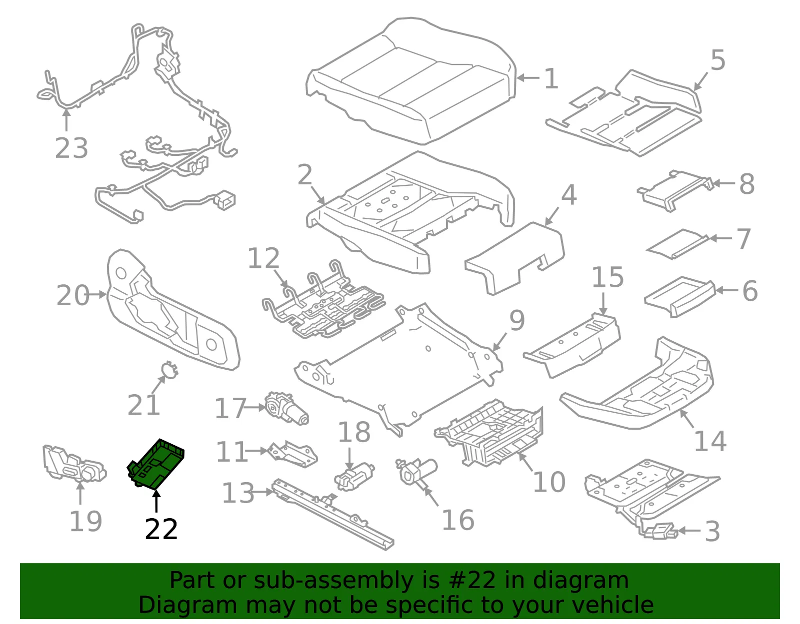Control Module - Volvo (32346100) - view 2