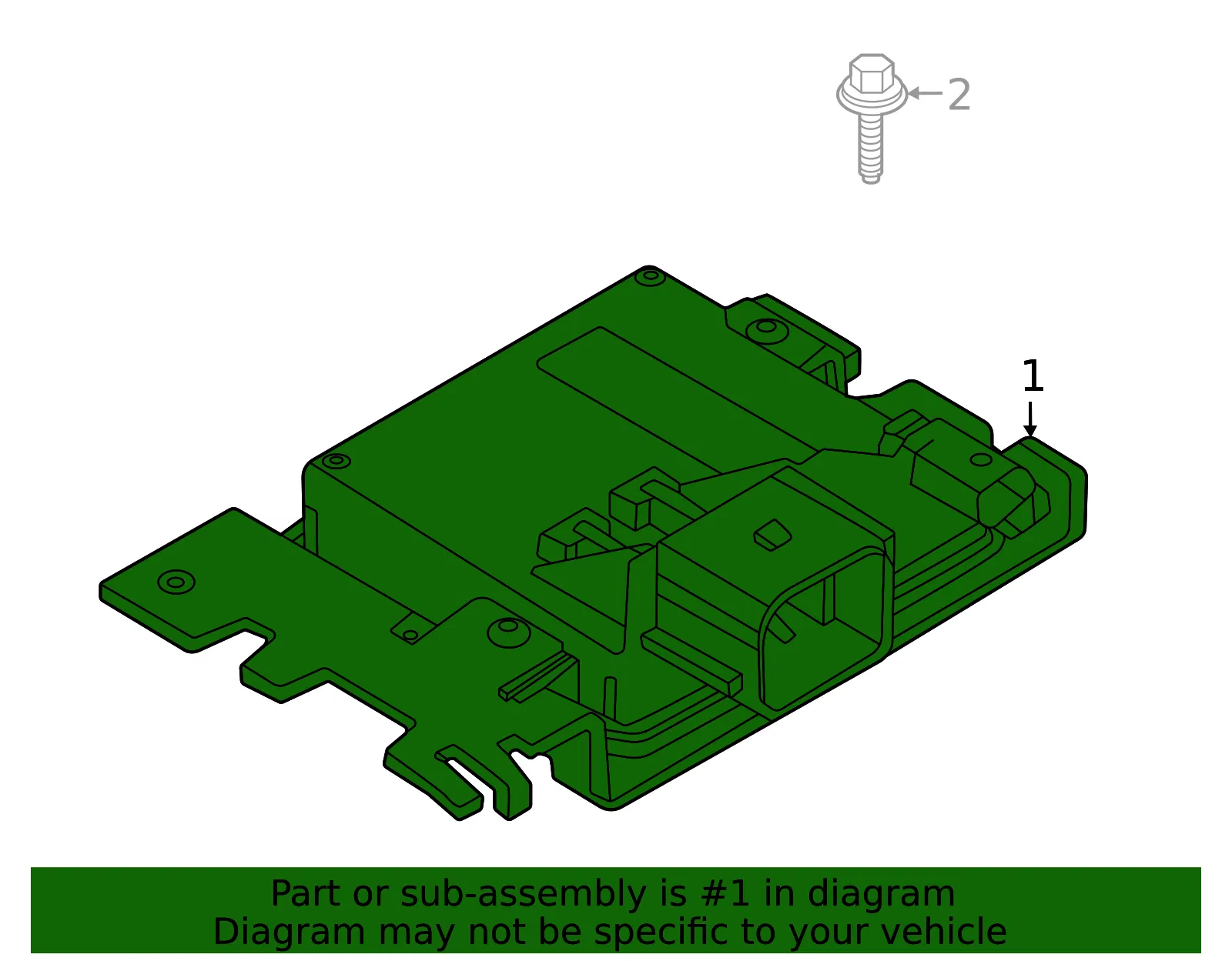 Control Module - Volvo (32350134) - view 2