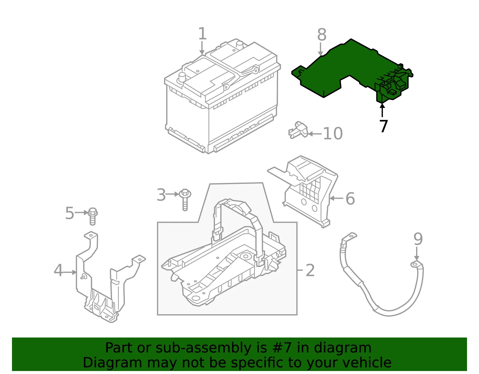 Fuse Box - Volvo (32359043) - view 2