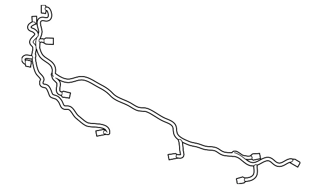 Parking Aid System Wiring Harness - Volvo (32359185)