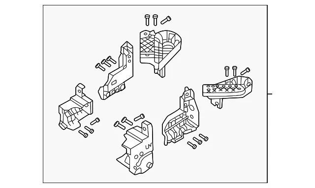 Headlight Hardware Kit - Volvo (32365575)