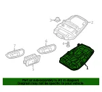 Map Lamp Assembly - Volvo (32366211) - view 4