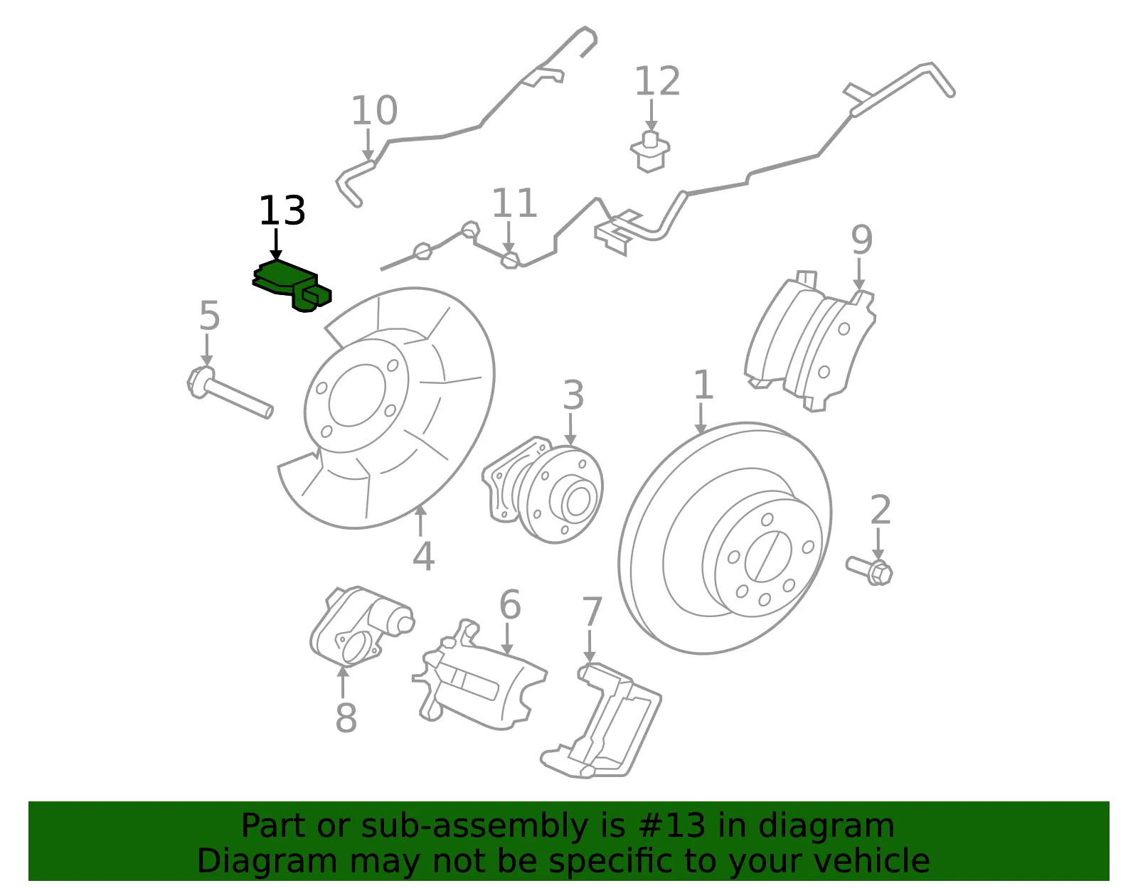 ABS Sensor - Volvo (32373145) - view 4