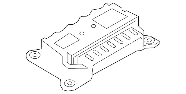 Air Bag Control Module - Volvo (32387682)
