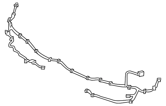 Parking Aid System Wiring Harness - Volvo (32389466)
