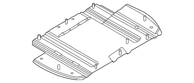 Drive Motor Battery Pack Tray - Volvo (32392992)