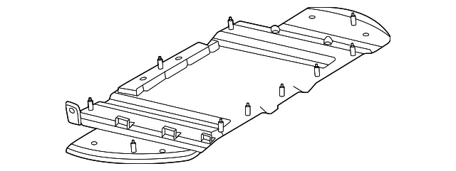 Drive Motor Battery Pack Tray - Volvo (32392996)