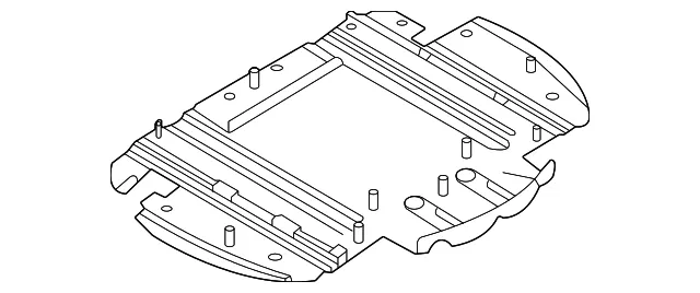 Drive Motor Battery Pack Tray - Volvo (32392998)