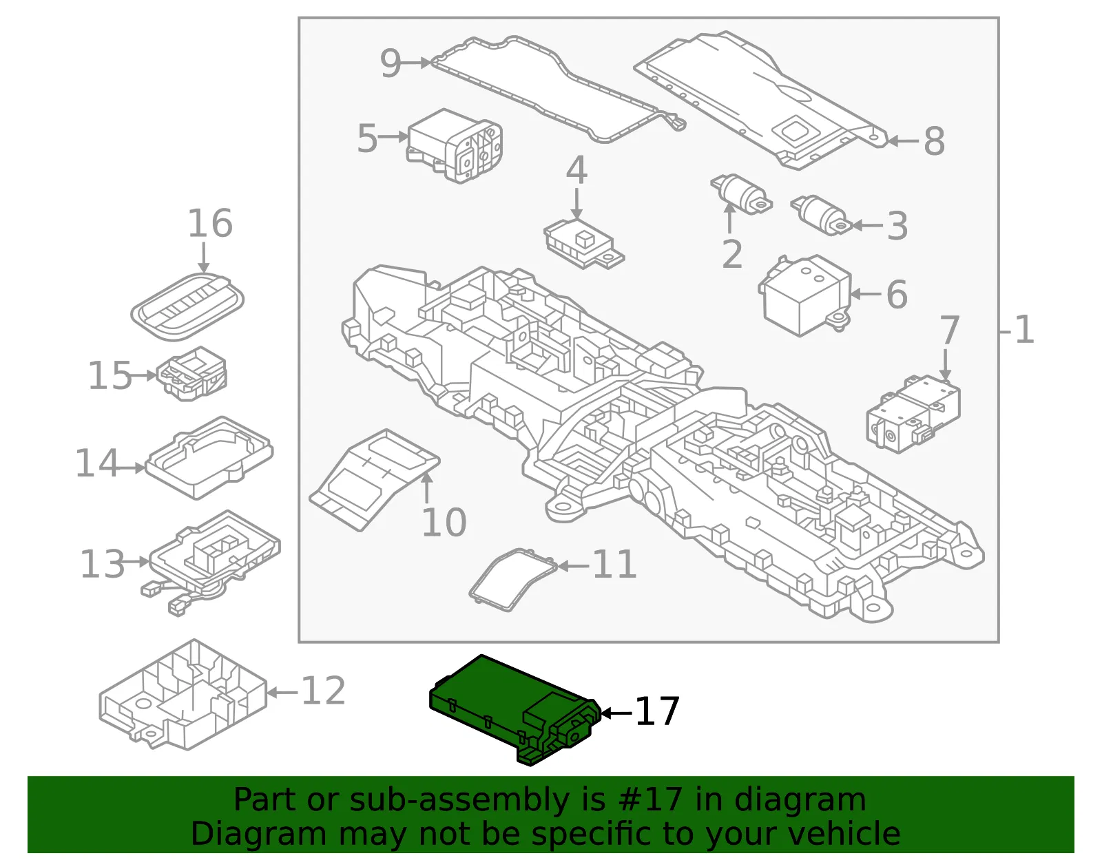 Control Module - Volvo (32397473) - view 2