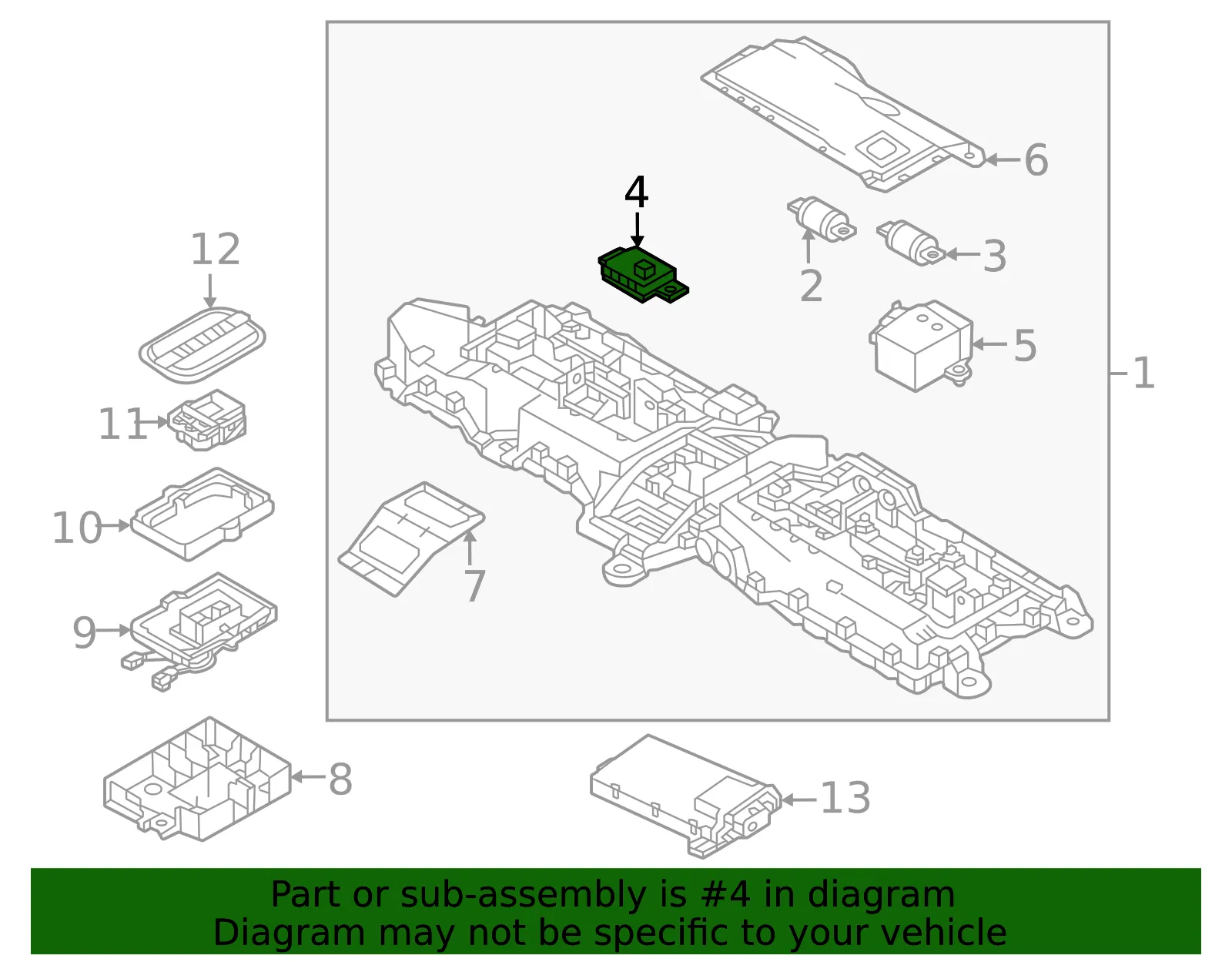 Sensor - Volvo (32397517) - view 2