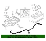 Battery Cable - Volvo (32400989) - view 4