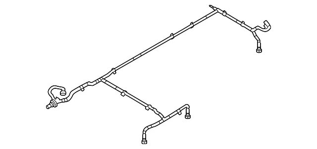 Drive Motor Battery Pack Coolant Hose - Volvo (32402125)