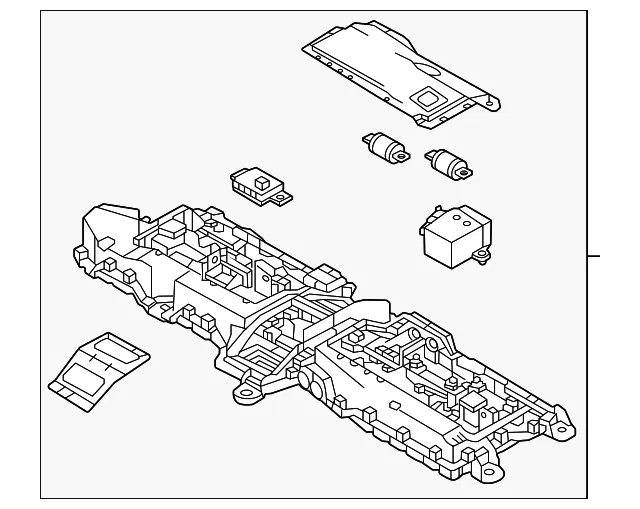 Drive Motor Battery Pack Control Module - Volvo (32402286)