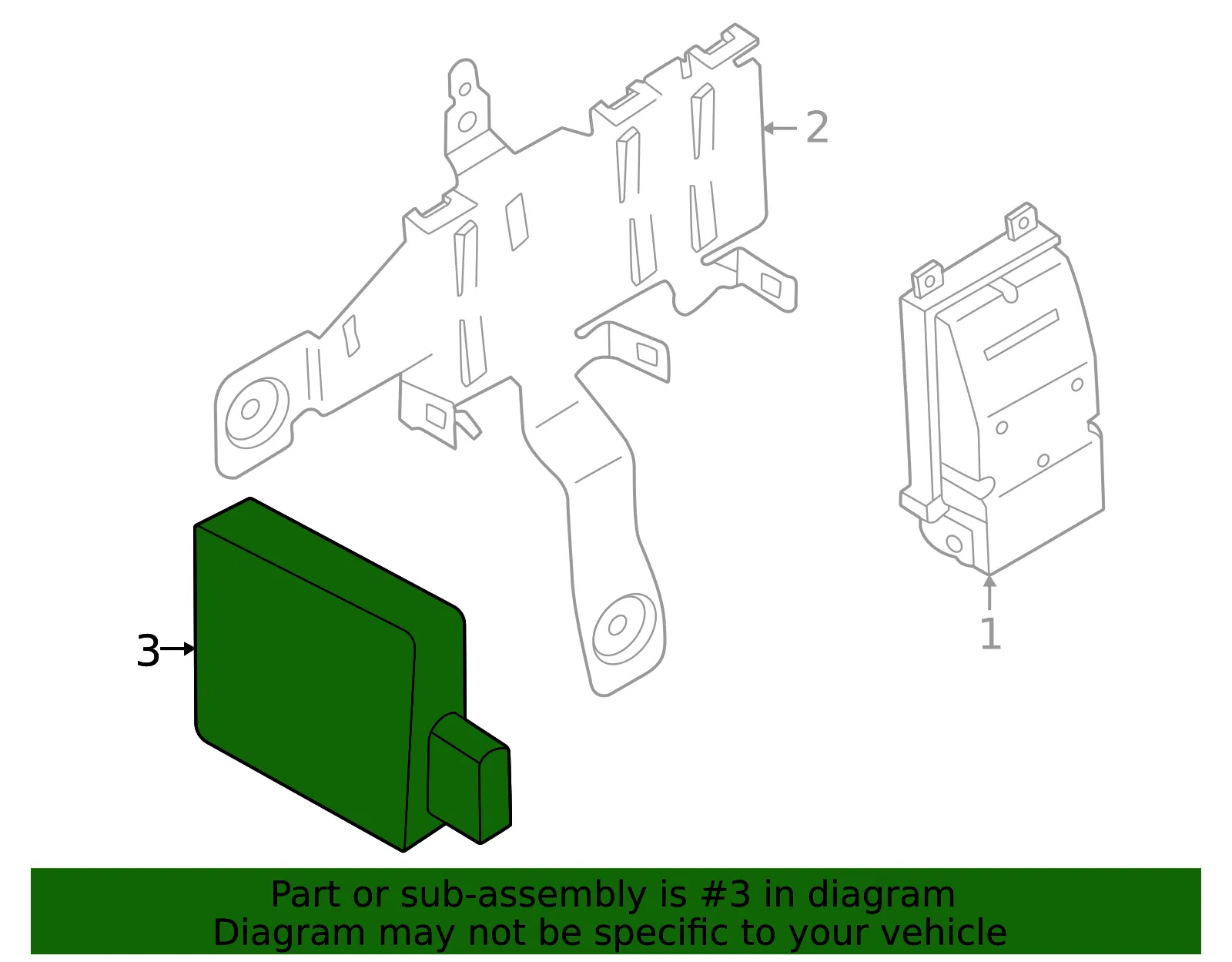 Sensor - Volvo (32410079) - view 2