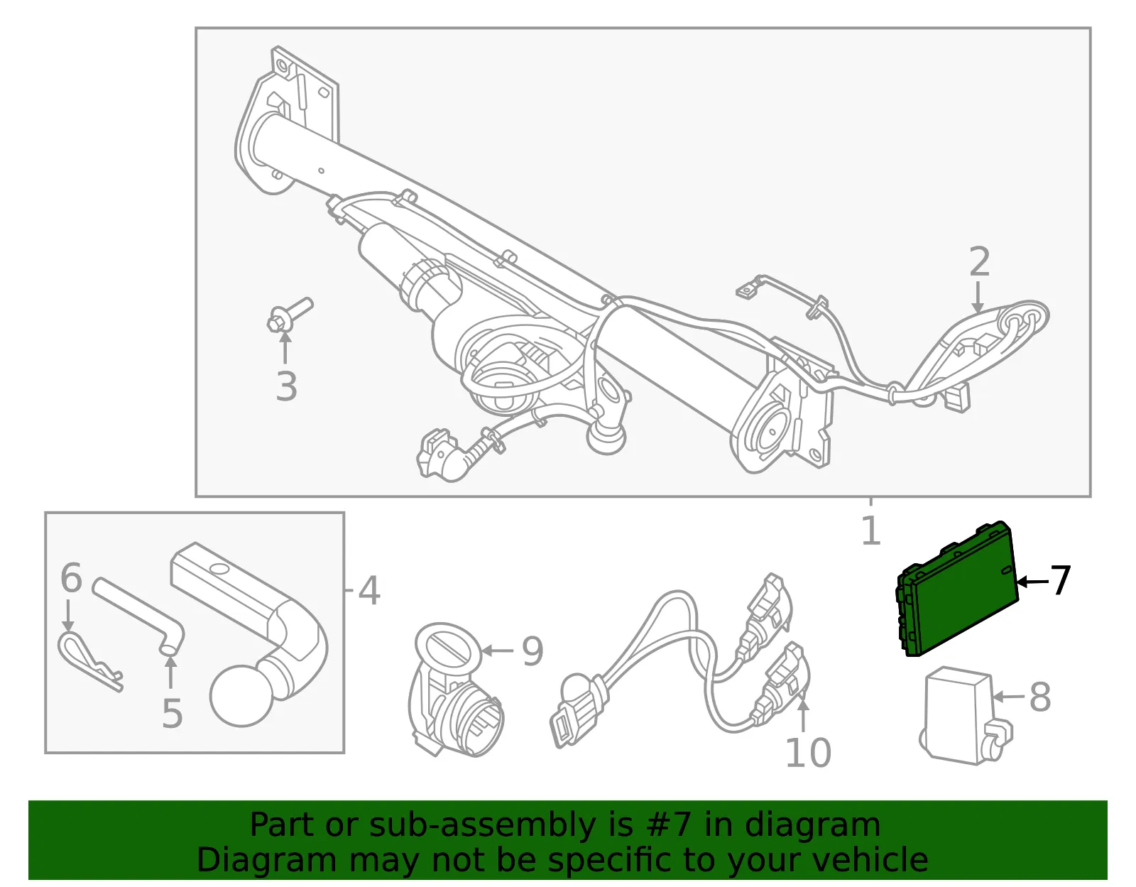 Control Module - Volvo (32414463) - view 2