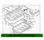 Drive Motor Battery Pack Cover Seal - Volvo (32419582) - view 4