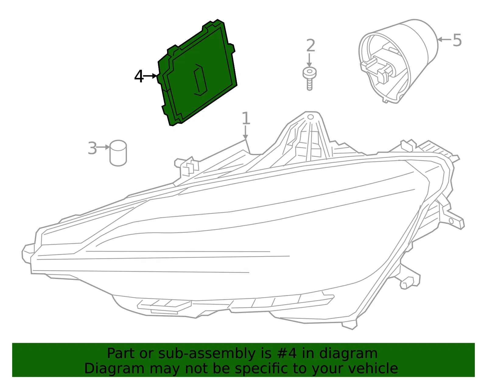 Control Module - Volvo (32420510) - view 2