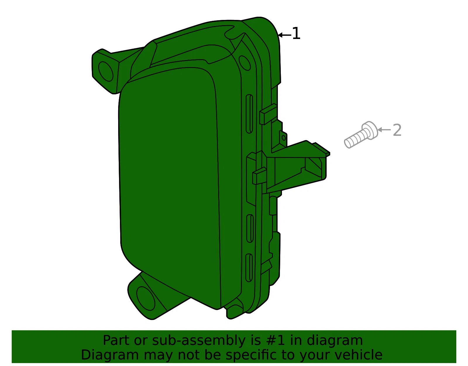Side Marker Light - Volvo (32420864) - view 2