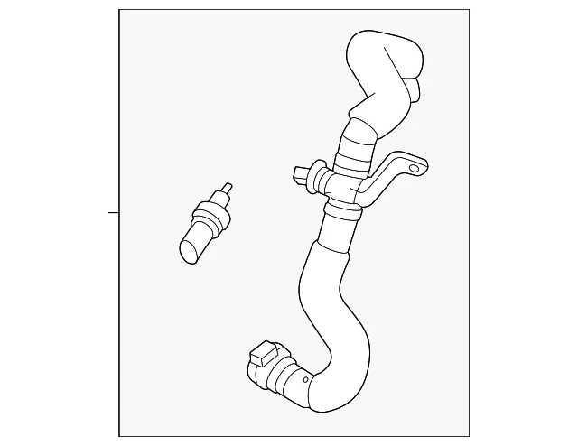 Drive Motor Battery Pack Coolant Hose - Volvo (32428101)
