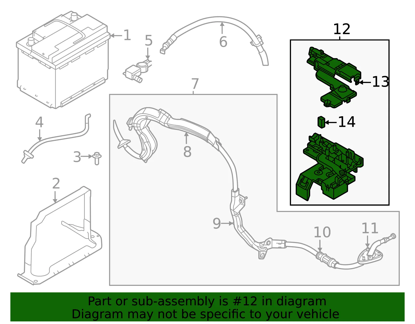 Fuse Box - Volvo (32429089) - view 2