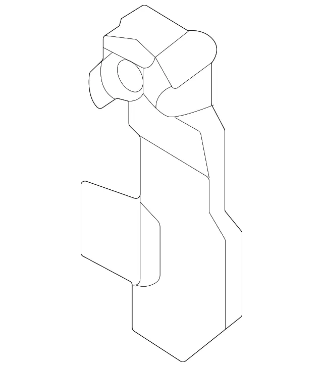 Hybrid Electric Motor Wiring Harness Bracket - Volvo (32429108)