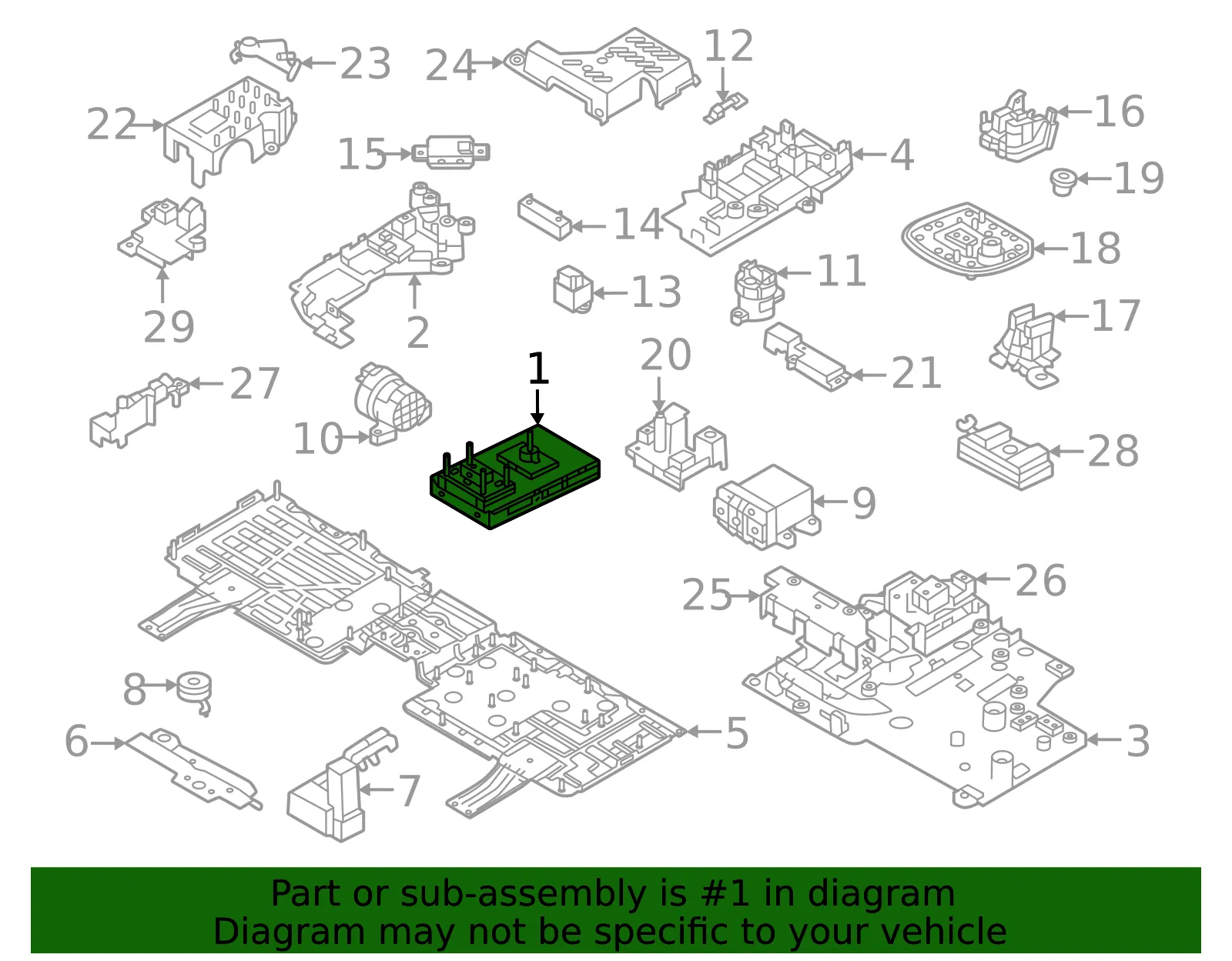 Control Module - Volvo (32436091) - view 2
