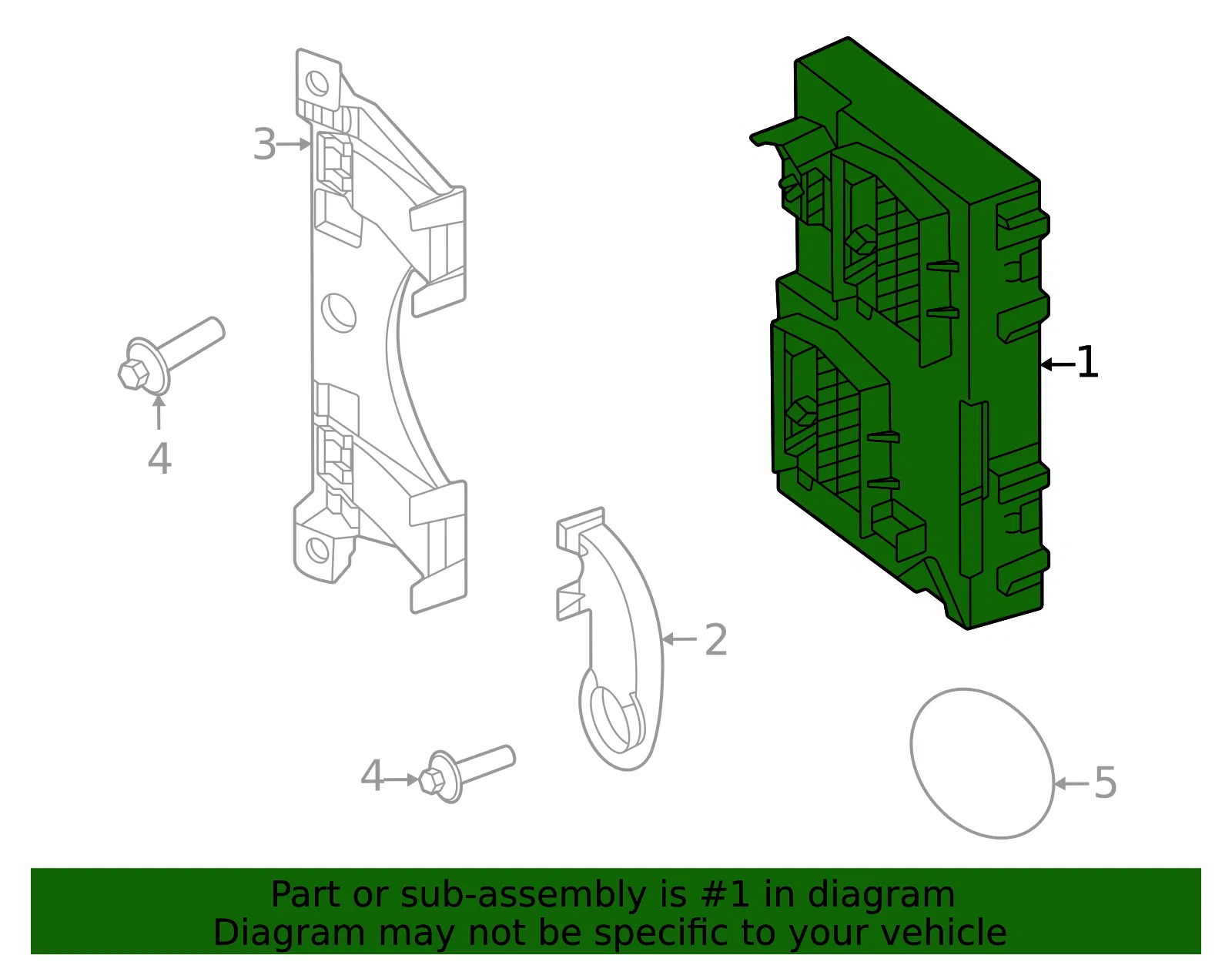 Control Module - Volvo (32443403) - view 2