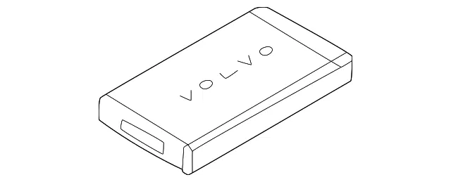 Keyless Entry Transmitter - Volvo (32449424)