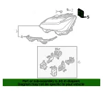 Headlight Control Module - Volvo (32450041) - view 4