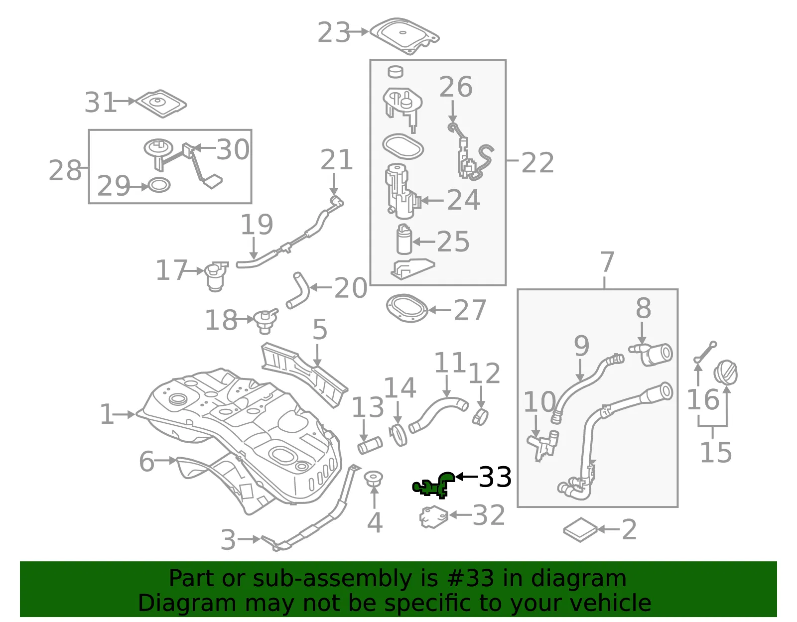 Controller Bracket - Kia (33042-3T000) - view 2