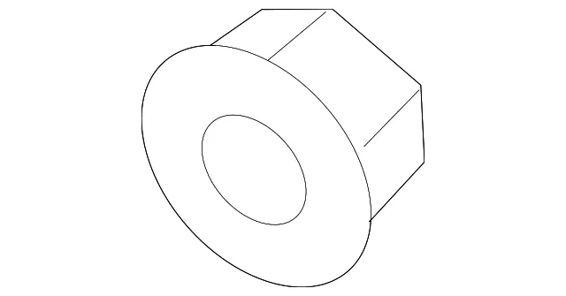 Tail Lamp Assembly Nut - Kia (33131-FD030)