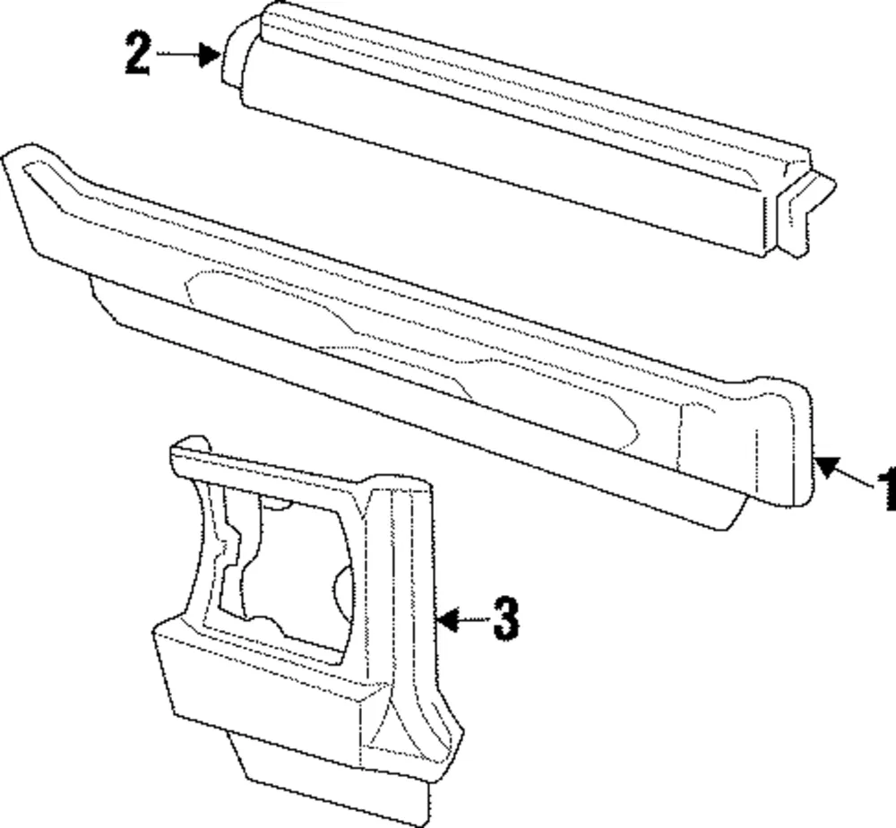 Tail Lamp Panel - Passenger Side (RH) - Volvo (3509919)