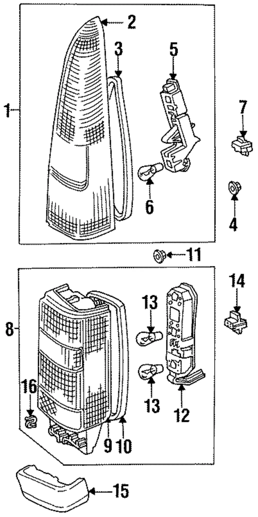 Tail Light Assembly - Volvo (3512611)