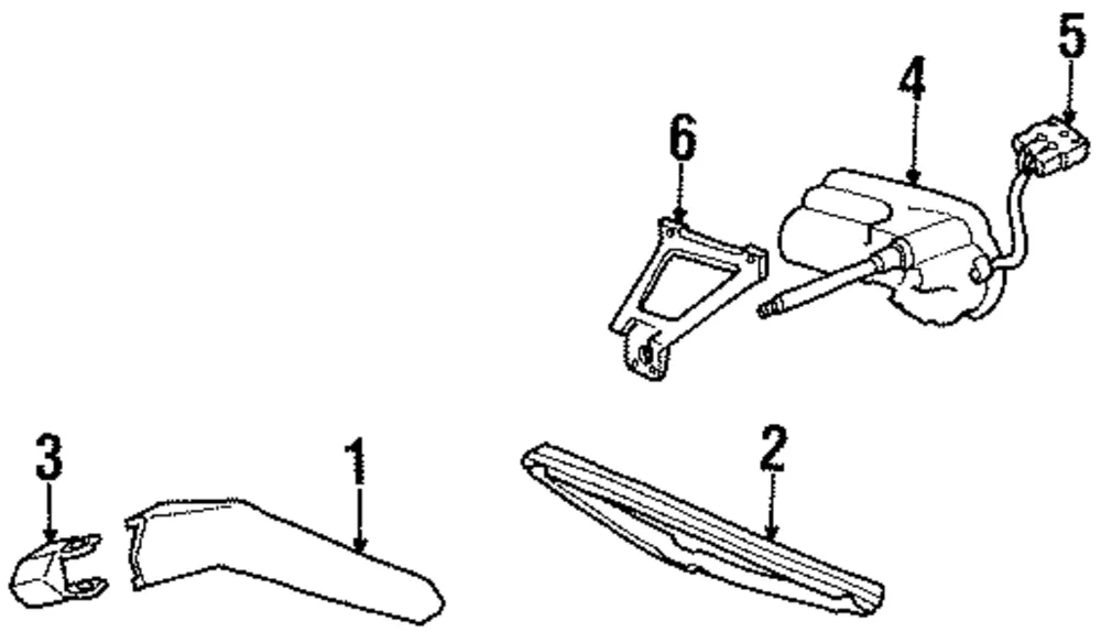 Wiper Motor Connector - Volvo (3523442)