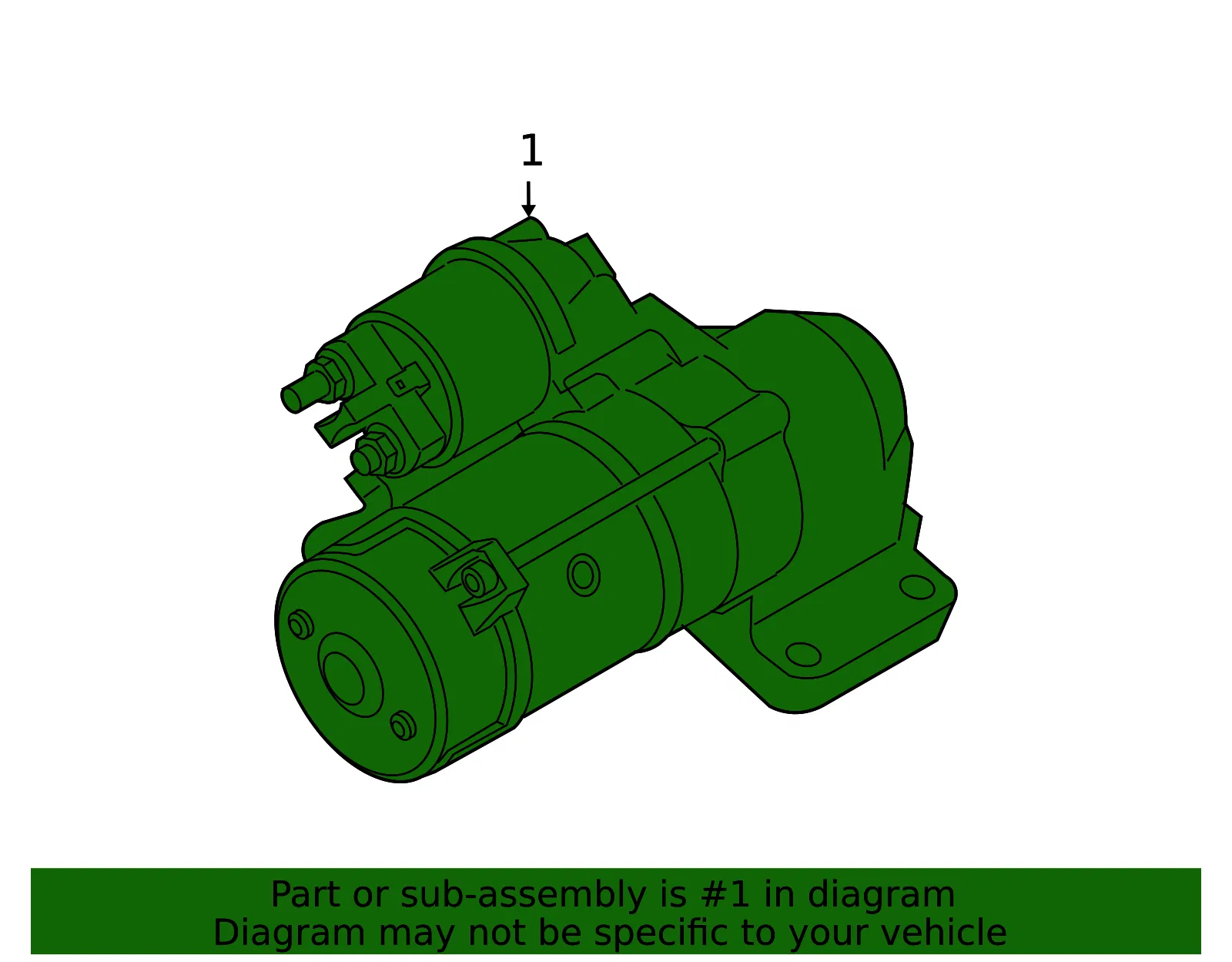 Starter - Volvo (36000040) - view 3
