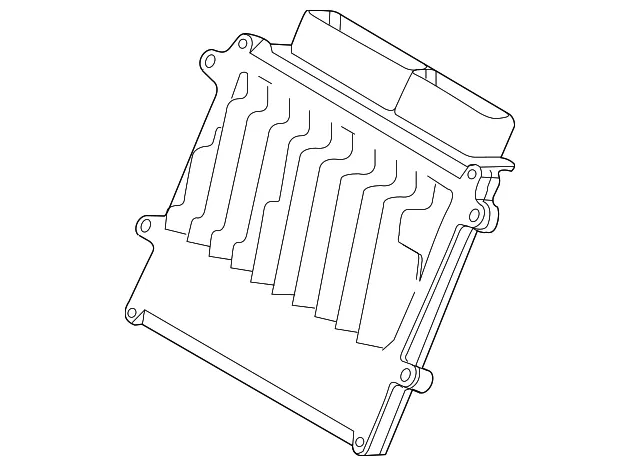Engine Control Module (ECM) - Volvo (36000493) - view 2