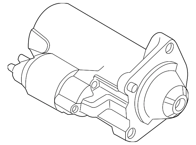 Starter - Volvo (36003222) - view 2