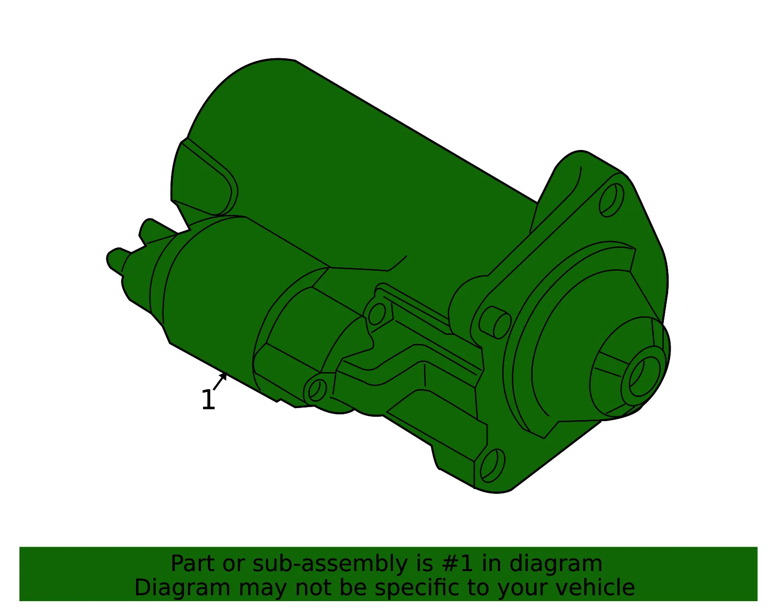 Starter - Volvo (36003222) - view 3