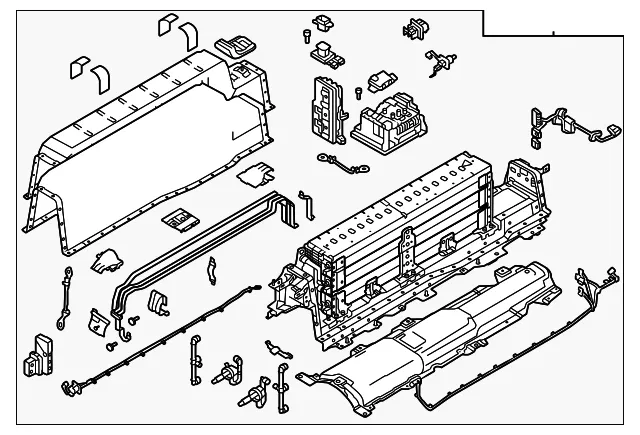 Drive Motor Battery Pack Assembly - Volvo (36012274)