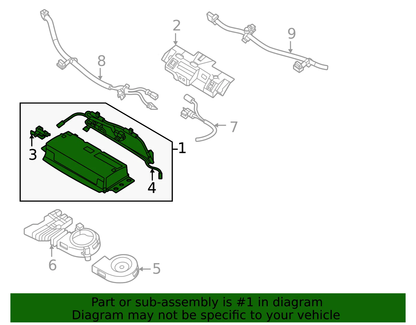 Control Module - Volvo (36013350) - view 2