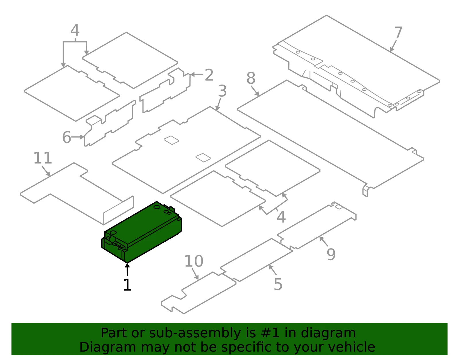 Cell Module, Exch - Volvo (36013471) - view 2