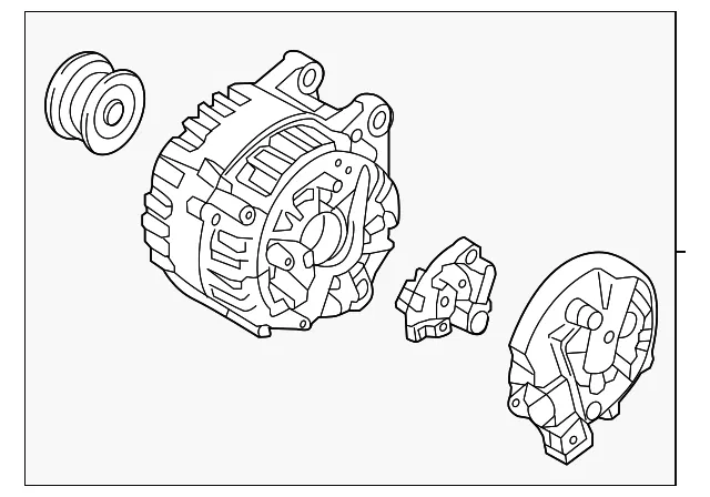Alternator, Exch - Volvo (36051414)