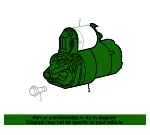 Starter - Kia (36100-2B100RU) - view 4