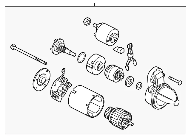 Starter - Kia (36100-2B814)