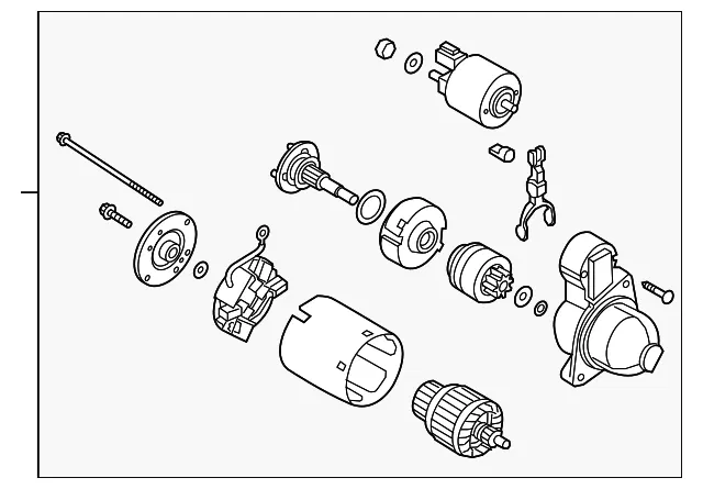 Starter - Kia (36100-2G300RU)
