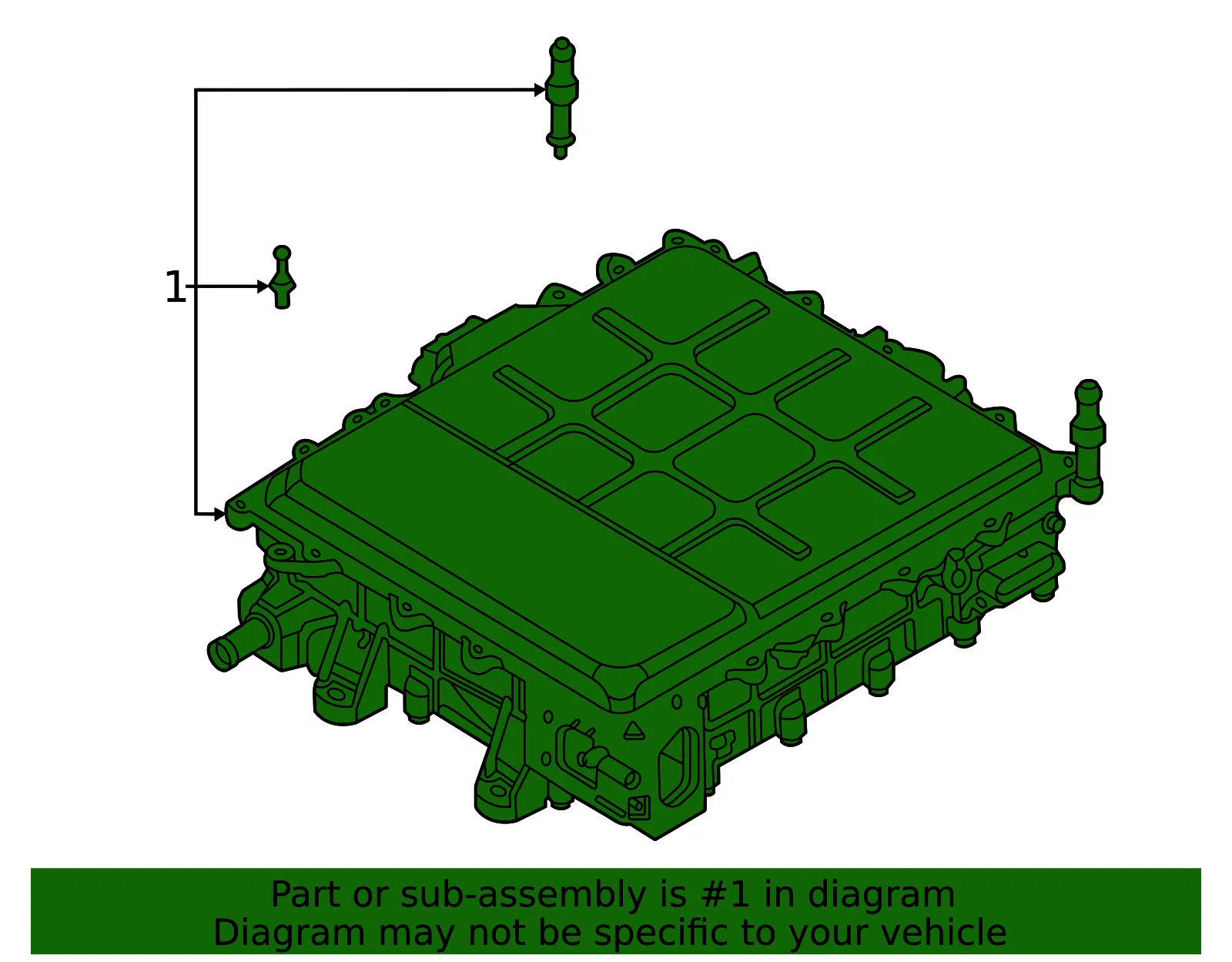 Control Module - Kia (36400-0E090) - view 2