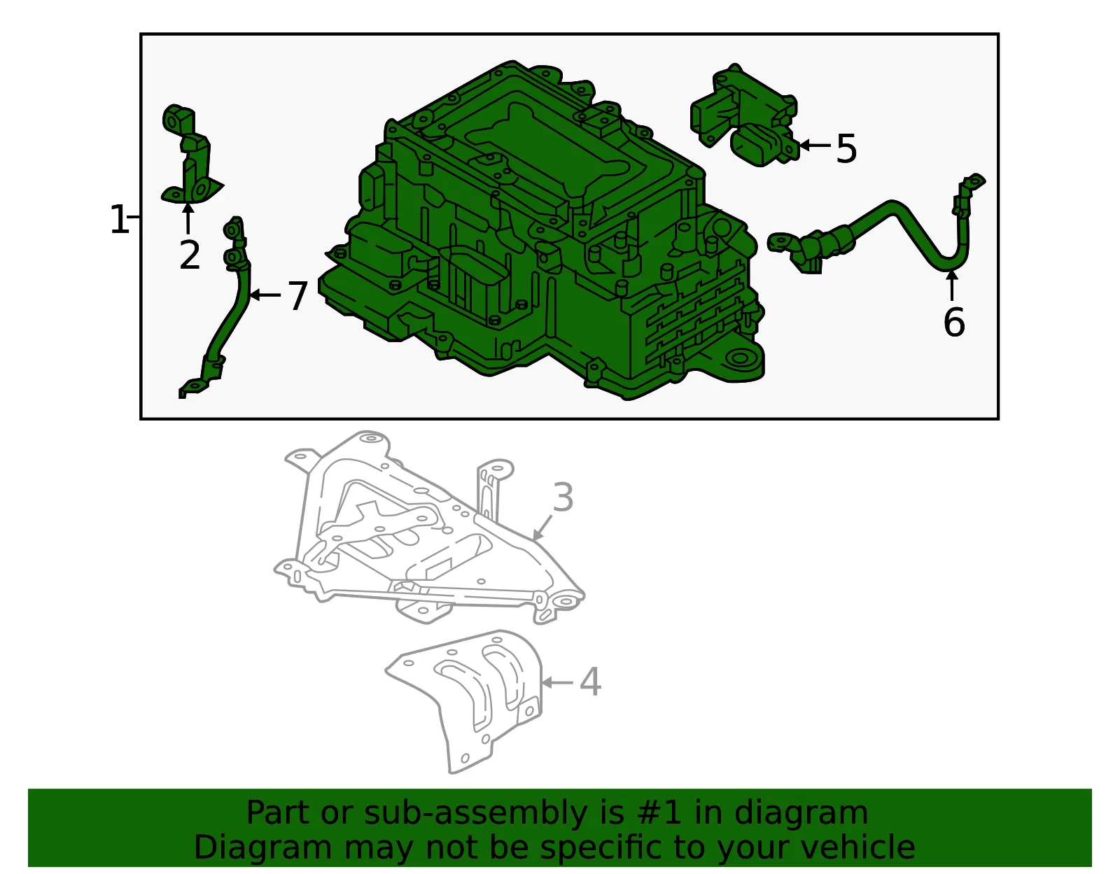 Inverter - Kia (36600-3DBD3) - view 2